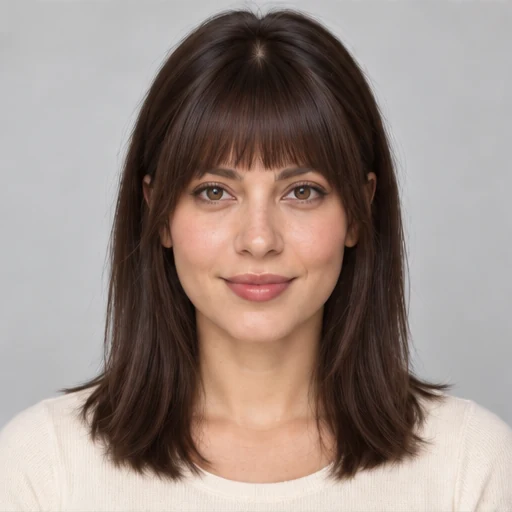 Arched bangs — GPT style reference