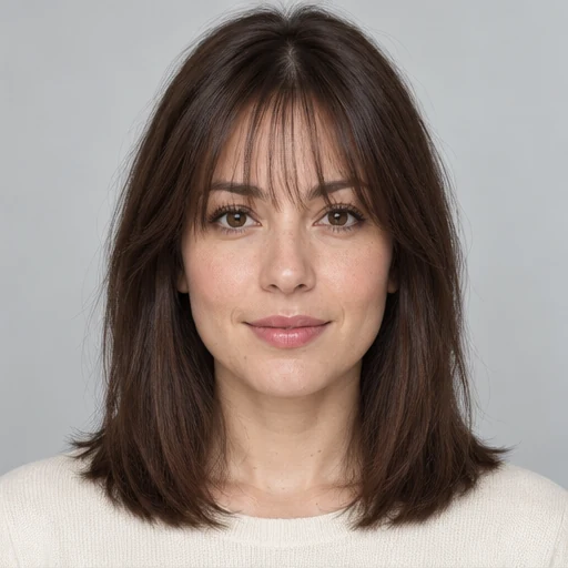 Wispy bangs